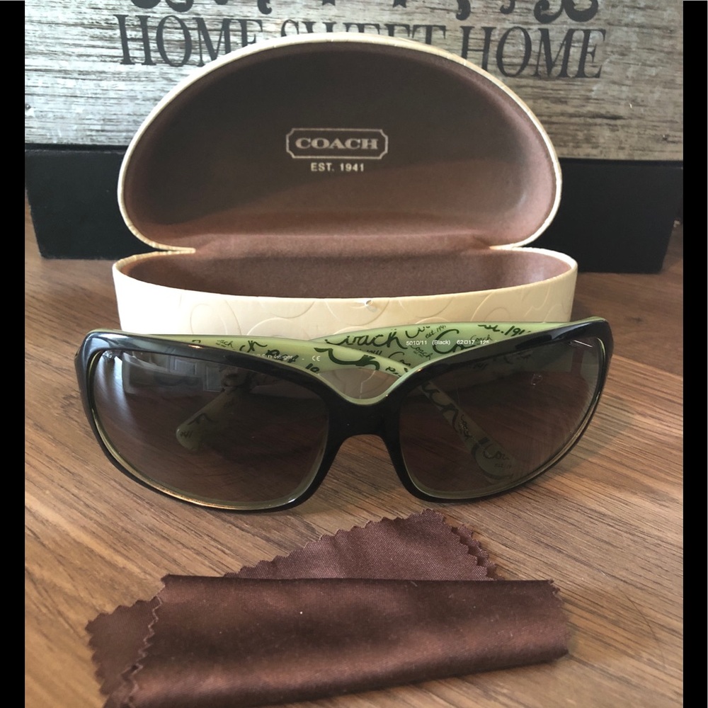 Coach Black Sunglasses